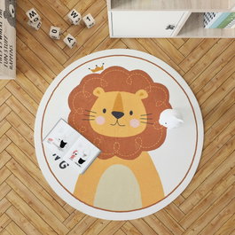 Conceptum Woopamuk101 Alfombra Blanca 100 x 100 cm